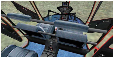 3-passenger Robinson Raven 1 R44 Helicopter